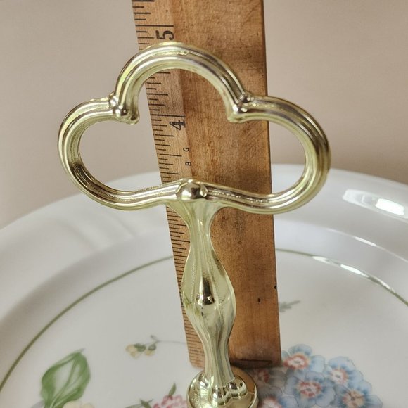 Royal Albert Center Handle Serving Plate 10.5" bone china tidbit 1987 read below - Picture 11 of 12